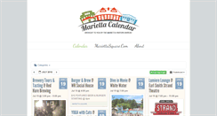 Desktop Screenshot of mariettacalendar.com